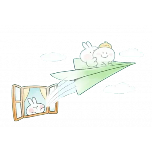 Spoiled rabbit with mask - Sticker 18