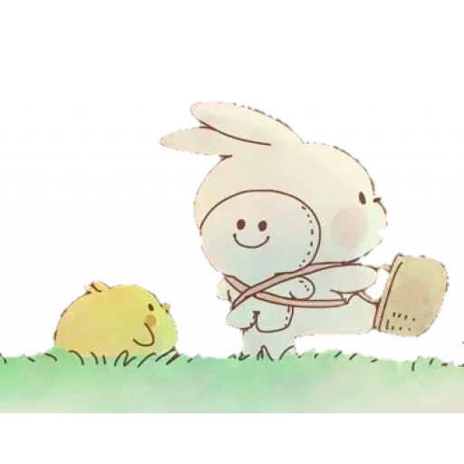 Spoiled rabbit with mask - Sticker 26