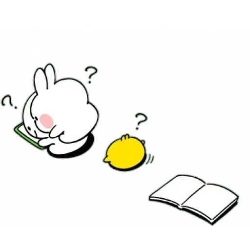 Spoiled rabbit with mask - Sticker 20