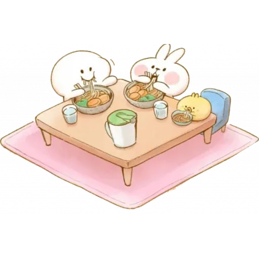 Spoiled rabbit with mask - Sticker 17