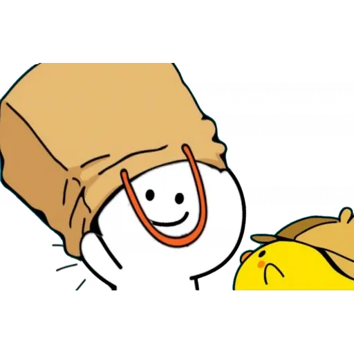 Spoiled rabbit with mask - Sticker 12