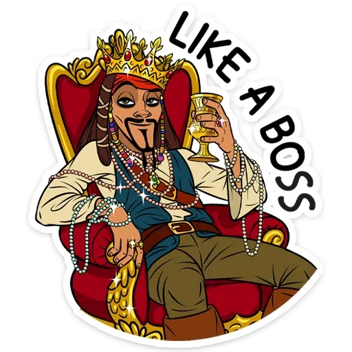 Capitan Jack Sparrow - Sticker 24