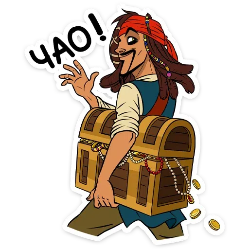 Capitan Jack Sparrow - Sticker 21