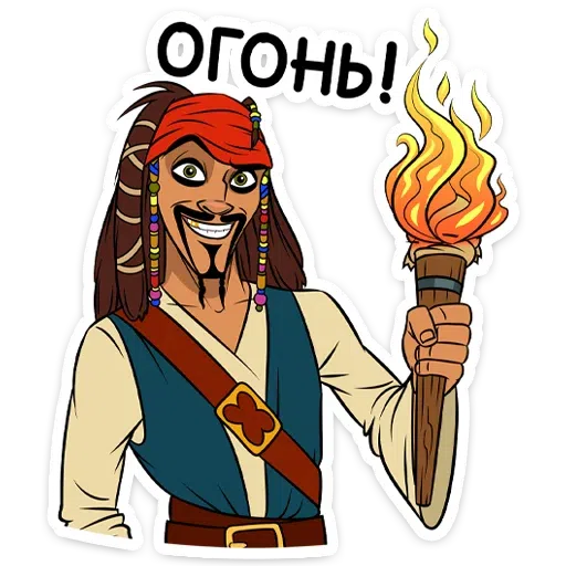 Capitan Jack Sparrow - Sticker 19