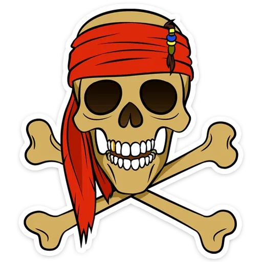 Capitan Jack Sparrow - Sticker 25