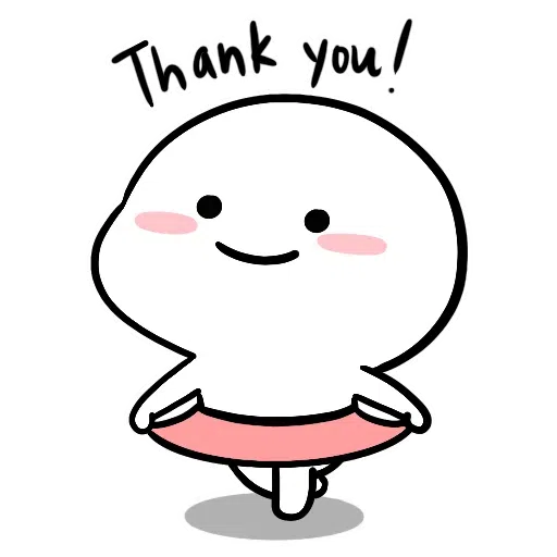 Small White Face - Sticker 19