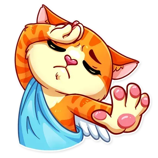 Cupid Cat - Sticker 19
