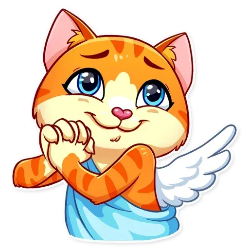 Cupid Cat - Sticker 9