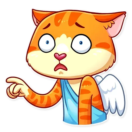 Cupid Cat - Sticker 18