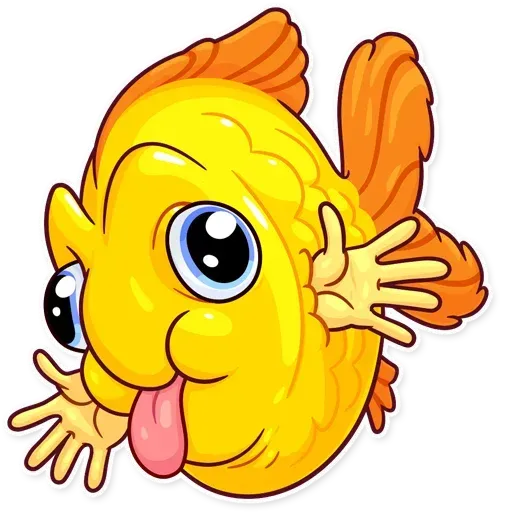 Gold Fish - Sticker 11