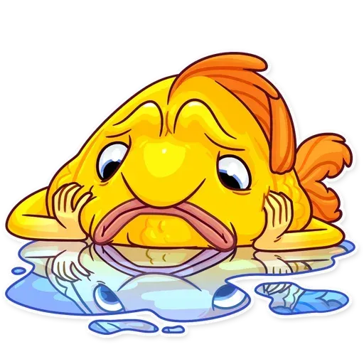 Gold Fish - Sticker 14