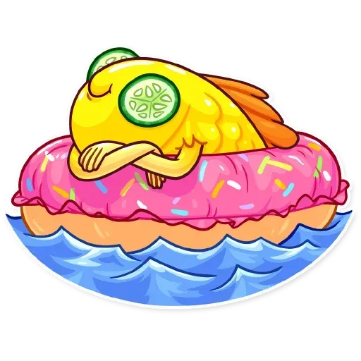 Gold Fish - Sticker 20