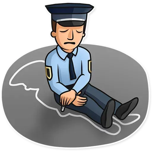 Police - Sticker 25