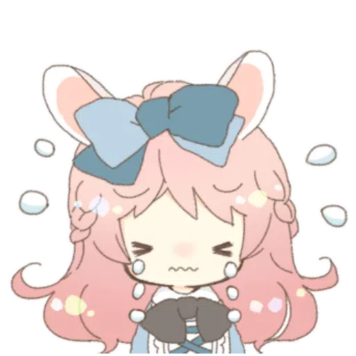 Rabbit Ear Girl Rosy - Sticker 23