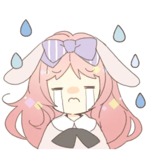 Rabbit Ear Girl Rosy - Sticker 14