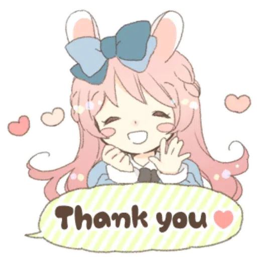 Rabbit Ear Girl Rosy - Sticker 19