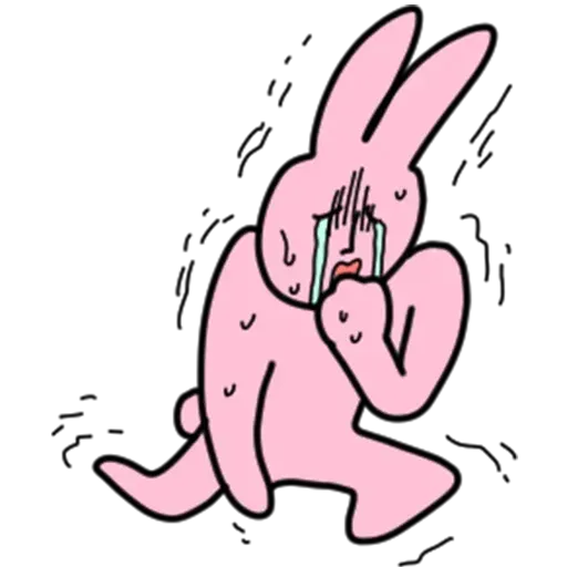 My friend rabbit - Sticker 12
