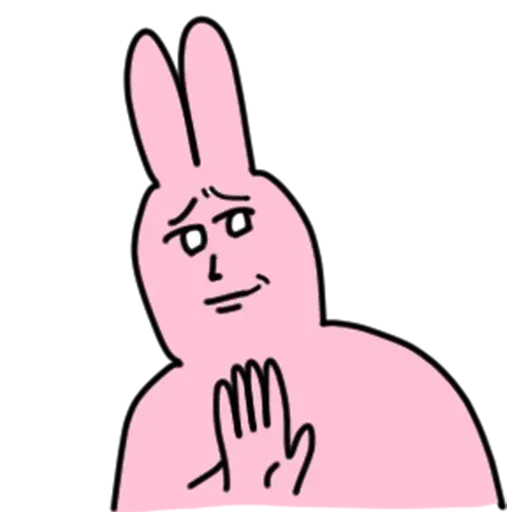 My friend rabbit - Sticker 13