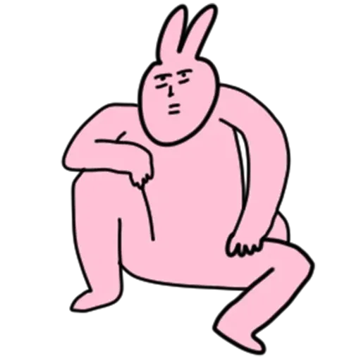 My friend rabbit - Sticker 22