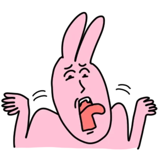 My friend rabbit - Sticker 11