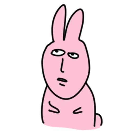 My friend rabbit - Sticker 28