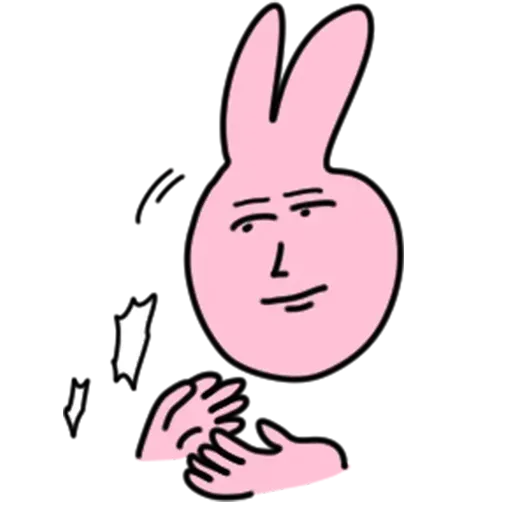 My friend rabbit - Sticker 26