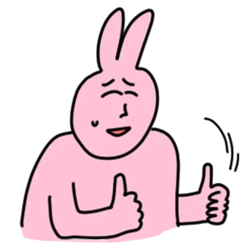 My friend rabbit - Sticker 30