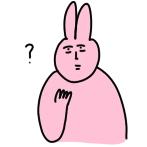 My friend rabbit - Sticker 19