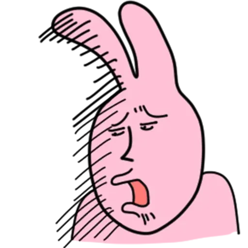 My friend rabbit - Sticker 24