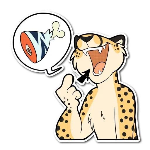 Cheetah - Sticker 12