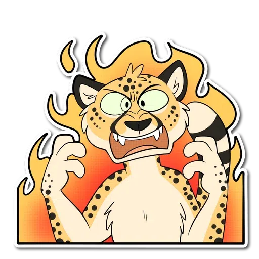 Cheetah - Sticker 24