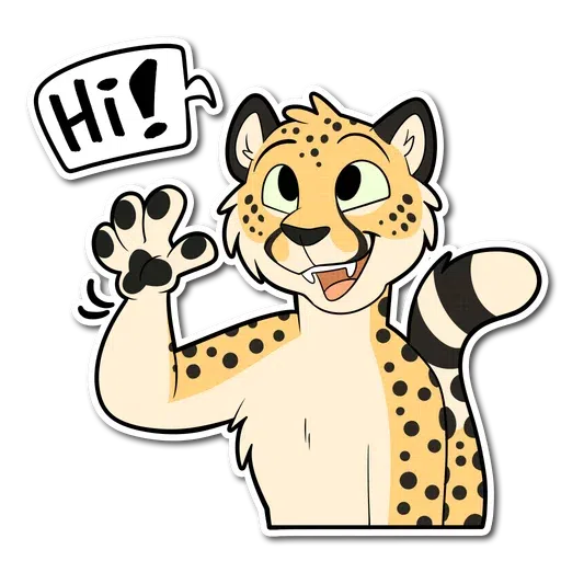Cheetah - Sticker 22