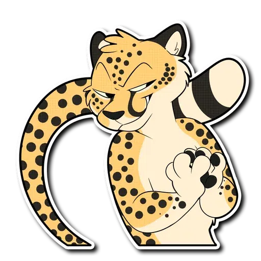 Cheetah - Sticker 25