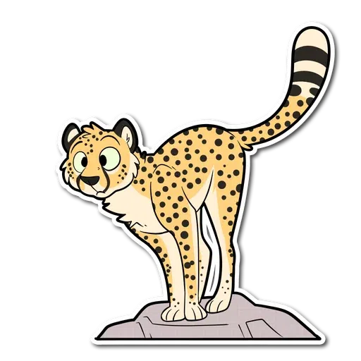 Cheetah - Sticker 23