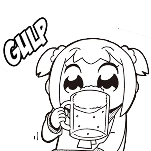 Pop Team Epic 1 - Sticker 17