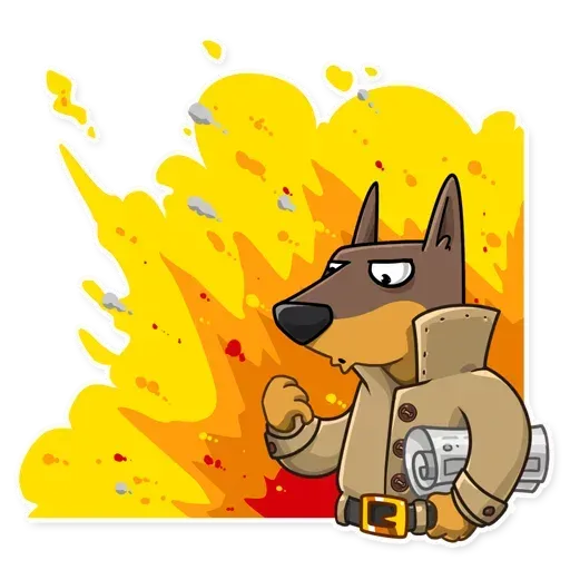 Spy Dog - Sticker 10