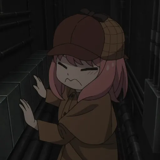 constipated anya - Sticker 9