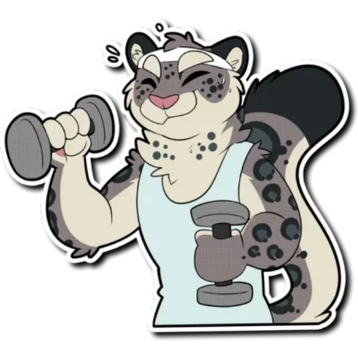 Snow Leopard - Sticker 22