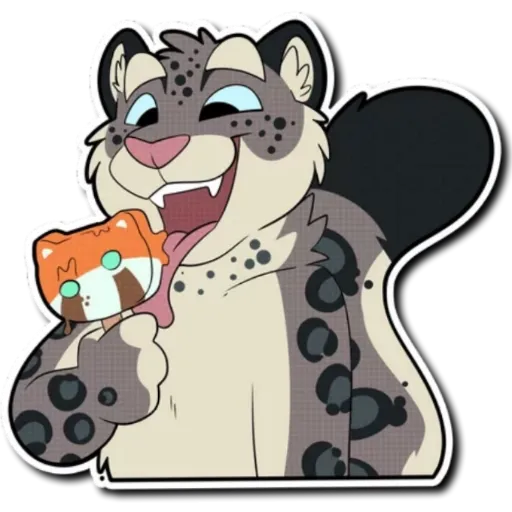 Snow Leopard - Sticker 27