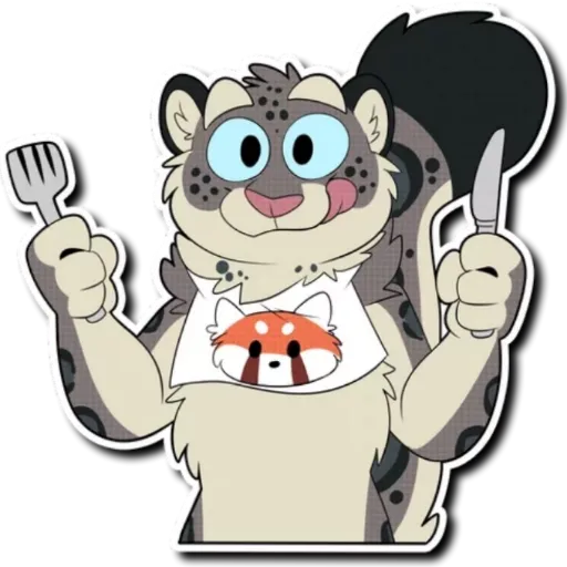 Snow Leopard - Sticker 13