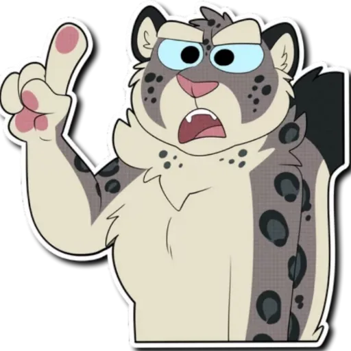 Snow Leopard - Sticker 15