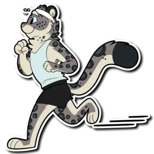 Snow Leopard - Sticker 28