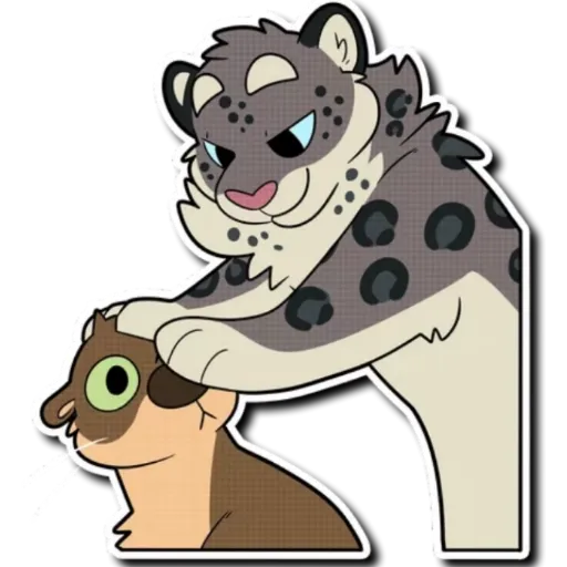 Snow Leopard - Sticker 11