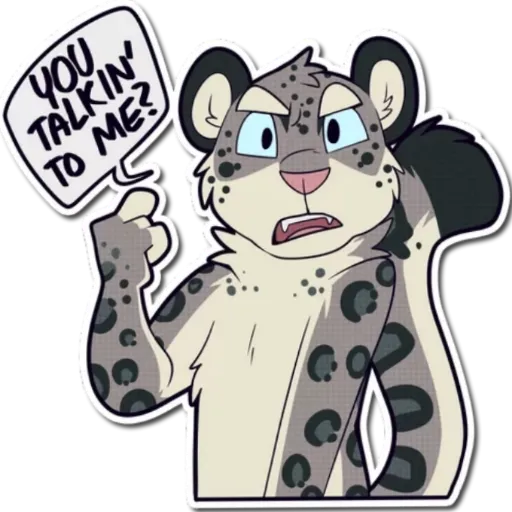 Snow Leopard - Sticker 26