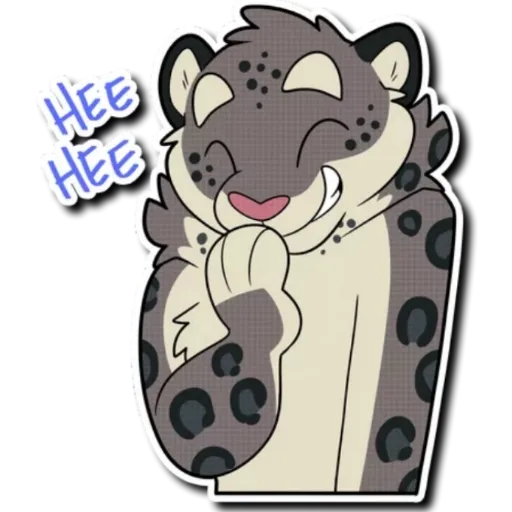 Snow Leopard - Sticker 10
