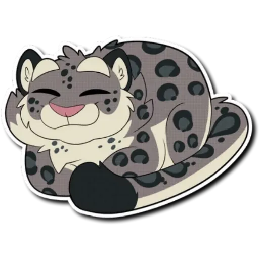 Snow Leopard - Sticker 12