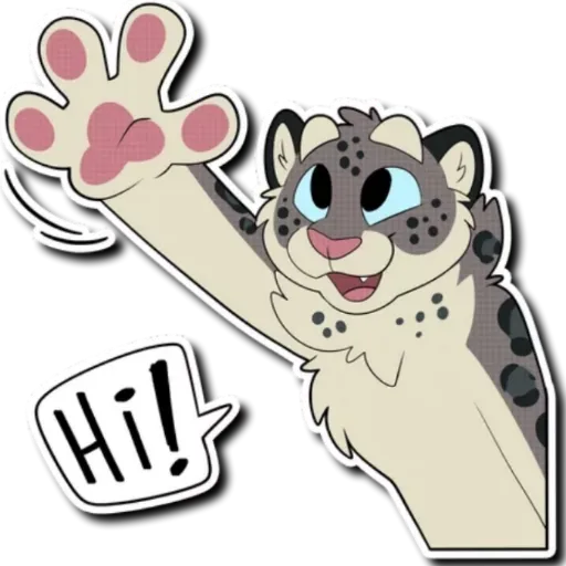 Snow Leopard - Sticker 16