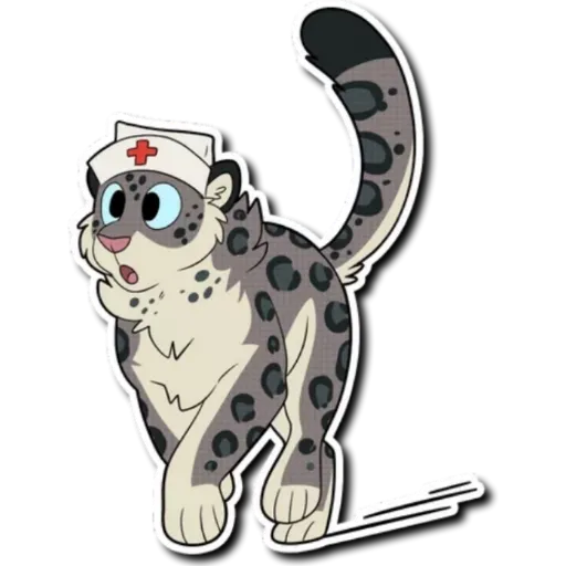 Snow Leopard - Sticker 18