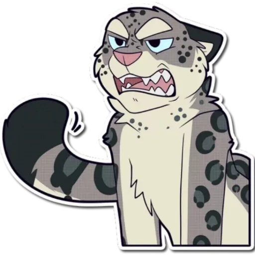 Snow Leopard - Sticker 17