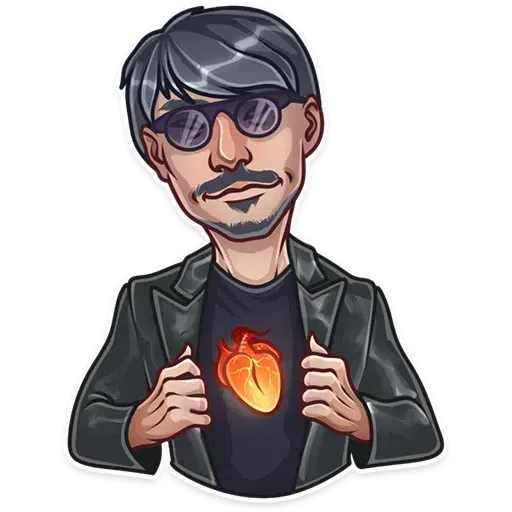 Hideo Kojima - Sticker 9